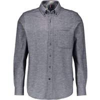 HECHTER PARIS Herren Hemd grau meliert von HECHTER PARIS