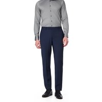 HECHTER PARIS Herren Hose blau Schurwoll-Stretch von HECHTER PARIS