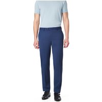 HECHTER PARIS Herren Hose blau meliert von HECHTER PARIS