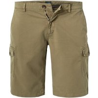 HECHTER PARIS Herren Cargoshorts grün Baumwolle von HECHTER PARIS