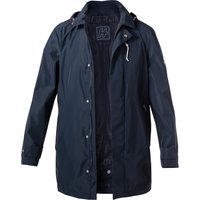 HECHTER PARIS Herren Jacke blau unifarben von HECHTER PARIS