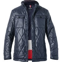 HECHTER PARIS Herren Jacke blau unifarben von HECHTER PARIS