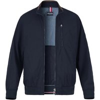 HECHTER PARIS Herren Blouson blau Baumwolle unifarben von HECHTER PARIS