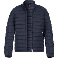 HECHTER PARIS Herren Steppjacke blau Mikrofaser unifarben von HECHTER PARIS