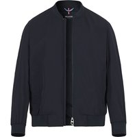 HECHTER PARIS Herren Blouson blau Mikrofaser unifarben von HECHTER PARIS