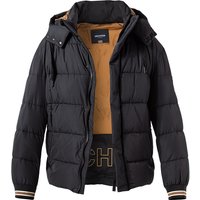 HECHTER PARIS Herren Steppjacke blau Mikrofaser unifarben von HECHTER PARIS