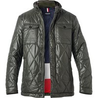 HECHTER PARIS Herren Fieldjacket grün Nylon unifarben von HECHTER PARIS
