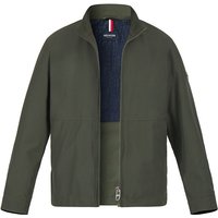 HECHTER PARIS Herren Blouson grün Baumwolle unifarben von HECHTER PARIS