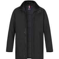 HECHTER PARIS Herren Jacke schwarz Mikrofaser unifarben von HECHTER PARIS
