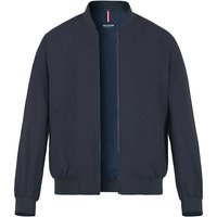 HECHTER PARIS Herren Blouson blau Mikrofaser unifarben von HECHTER PARIS
