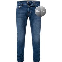 HECHTER PARIS Herren Jeans blau Baumwoll-Stretch von HECHTER PARIS