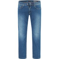 HECHTER PARIS Herren Jeans blau Baumwoll-Stretch von HECHTER PARIS