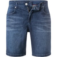 HECHTER PARIS Herren Jeansshorts blau Baumwoll-Stretch von HECHTER PARIS