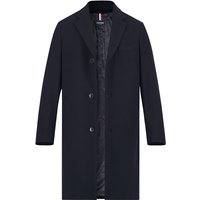 HECHTER PARIS Herren Mantel blau unifarben von HECHTER PARIS