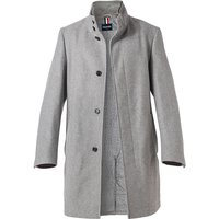 HECHTER PARIS Herren Mantel grau unifarben von HECHTER PARIS