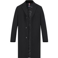 HECHTER PARIS Herren Mantel schwarz unifarben von HECHTER PARIS