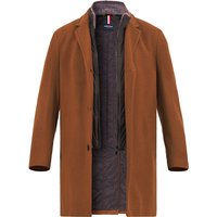 HECHTER PARIS Herren Mantel braun Wolle von HECHTER PARIS