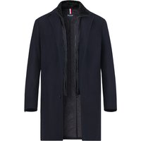 HECHTER PARIS Herren Mantel blau Wolle von HECHTER PARIS