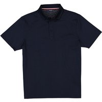 HECHTER PARIS Herren Polo-Shirt blau Baumwoll-Jersey von HECHTER PARIS