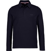 HECHTER PARIS Herren Polo-Shirt blau Baumwoll-Piqué von HECHTER PARIS