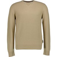 HECHTER PARIS Herren Pullover beige unifarben von HECHTER PARIS