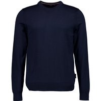 HECHTER PARIS Herren Pullover blau unifarben von HECHTER PARIS