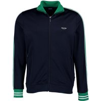 HECHTER PARIS Herren Sweatjacke blau Baumwolle unifarben von HECHTER PARIS