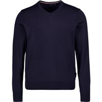 HECHTER PARIS Herren Pullover blau unifarben von HECHTER PARIS