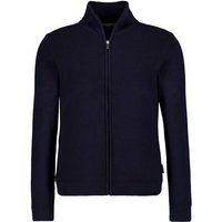 HECHTER PARIS Herren Cardigan blau unifarben von HECHTER PARIS