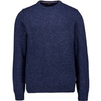 HECHTER PARIS Herren Pullover blau meliert von HECHTER PARIS