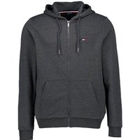 HECHTER PARIS Herren Sweatjacke grau unifarben von HECHTER PARIS