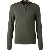 HECHTER PARIS Herren Troyer grün unifarben von HECHTER PARIS