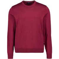 HECHTER PARIS Herren Pullover rot unifarben von HECHTER PARIS
