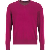 HECHTER PARIS Herren Pullover rot unifarben von HECHTER PARIS