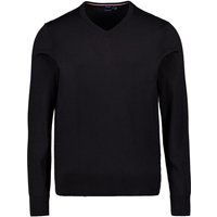 HECHTER PARIS Herren Pullover schwarz unifarben von HECHTER PARIS