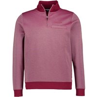 HECHTER PARIS Herren Troyer rot Baumwolle unifarben von HECHTER PARIS