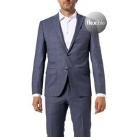 HECHTER PARIS Herren Sakko blau Schurwoll-Stretch von HECHTER PARIS