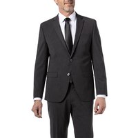 HECHTER PARIS Herren Sakko Grau Schurwoll-Stretch von HECHTER PARIS