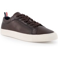HECHTER PARIS Herren Sneaker braun Glattleder von HECHTER PARIS