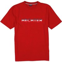 HECHTER PARIS Herren T-Shirt rot Baumwolle von HECHTER PARIS