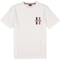 HECHTER PARIS Herren T-Shirt weiß Baumwolle von HECHTER PARIS