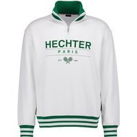 HECHTER PARIS Herren Troyer weiß Baumwolle unifarben von HECHTER PARIS