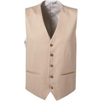 HECHTER PARIS Herren Weste beige Schurwoll-Stretch von HECHTER PARIS