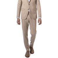 HECHTER PARIS Herren Hose beige Schurwoll-Stretch von HECHTER PARIS