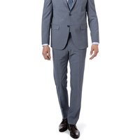 HECHTER PARIS Herren Hose blau meliert von HECHTER PARIS