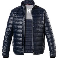 HECHTER PARIS Herren Steppjacke blau Mikrofaser unifarben von HECHTER PARIS