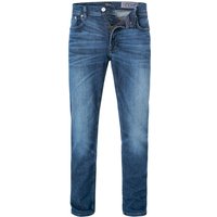 HECHTER PARIS Herren Jeans blau Baumwoll-Stretch von HECHTER PARIS