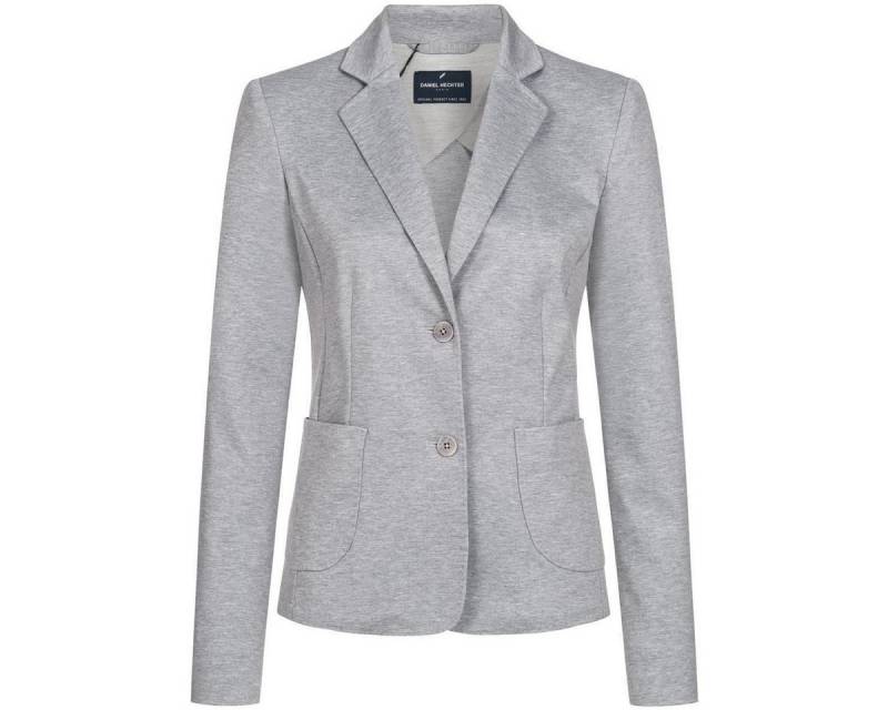 HECHTER PARIS Jerseyblazer HECHTER Paris CASUAL Damen-Jerseyblazer Modern-Fit Hellgrau von HECHTER PARIS