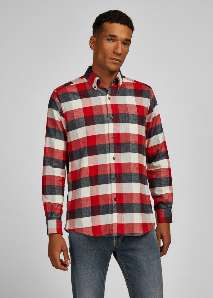 HECHTER PARIS Langarmhemd im Flanell-Stil von HECHTER PARIS