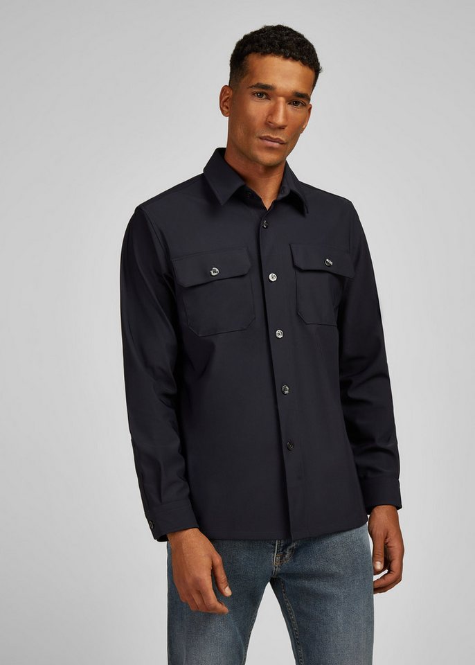 HECHTER PARIS Langarmhemd mit klassischem Kent-Kragen von HECHTER PARIS